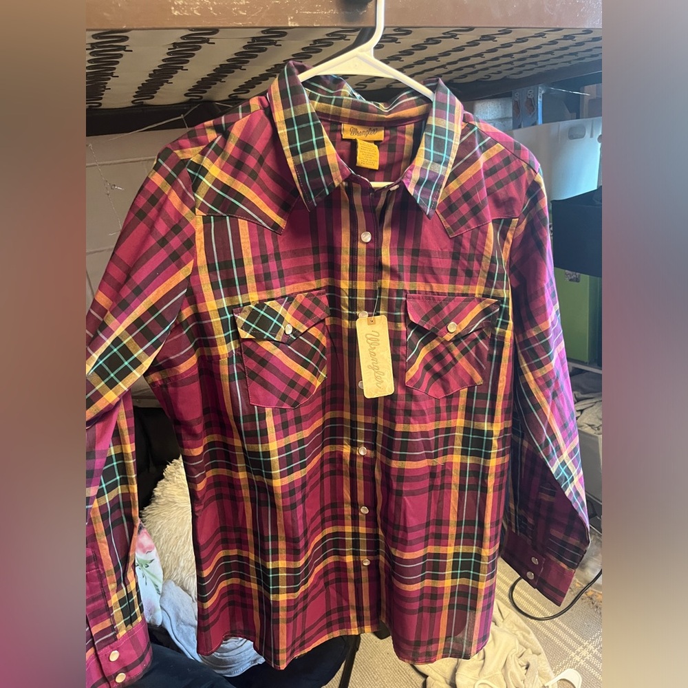 Wrangler Pearl snap